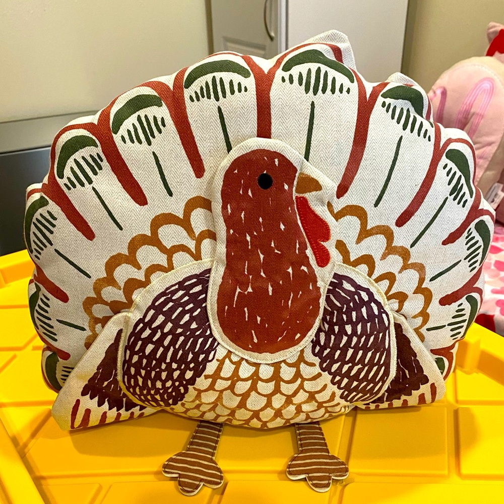 Thanksgiving Turkey Throw Pillow
